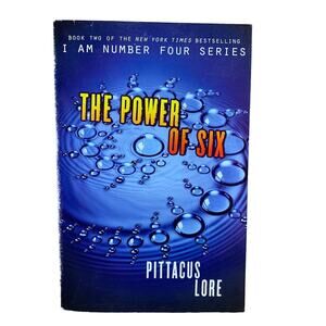 2011 The Power of Six Paperback Novel by Pittacus Lore Book Two of the Series